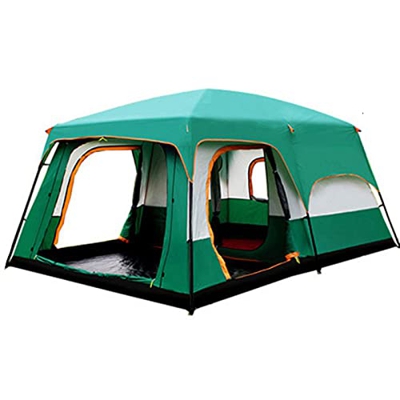 Junorstar Tienda de campaña extra grande para 12 personas, tiendas de campaña familiar, tienda grande de doble capa para exteriores, picnic, camping, 