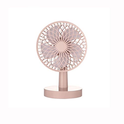 USB Shaking Head Desktop Dormitorio Student Small Fan Portable Creative 5 Fan Blade Desktop Ventilador Giratorio automático