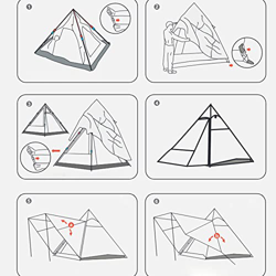 Carpa retráctil completamente automática Villa de lujo engrosada Carpa portátil resistente a la intemperie Adecuada para 4-6 personas Equipo de campam precio