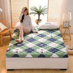Desconocido Generic Colchón de futón Impreso Floral, colchón de Piso japonés Acolchado Doble Suave portátil para Dormir portátil Rollo Plegable Solter precio