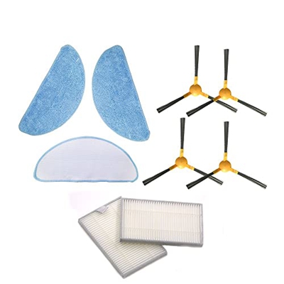 Fionana Herramientas de Limpieza Partes de Pincel Lateral mopl Hepa Filtro Adecuado for Liectroux C30B Robot aspiradora Apto for aspiradora de Robot p