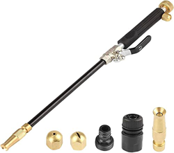 Lavadora a presión de alta presión con boquilla de chorro, lavadora a presión de chorro de agua para manguera de jardín, coche, hogar, jardín, césped, en oferta