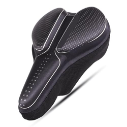 CAEEKER Gel 3D Mujeres de Cobertura de Silla de Montar de Bicicleta MTB Road Cycle Selle Velo Route Coprisella Bici Asiento Bicicleta Gel Soft Bike As en oferta