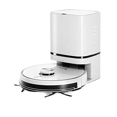 Robot aspiradora S600 ROBOT VAGUMA DE VACURA DEL ROBOT SONSEJO DE LACER DE LASER 6000PA Servidor de recuperación de polvo automático Lavado de alfombr