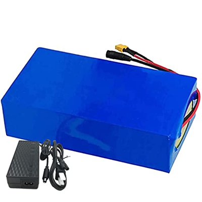 IVIWCLOP Paquete De Batería De Bicicleta Eléctrica De 48V Batería De Bicicleta Eléctrica De Iones De Litio De 16Ah Batería Impermeable De Litio con Ca
