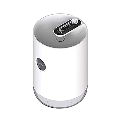 zinhsq Humidificadores de niebla frescos pequeños portátiles - USB Humidificador de escritorio para plantas, oficina, coche, baño con luz automática y