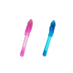 Mirnoadic Pen de Tinta Invisible con Marcador de espía UV Pen Pen Fiesta de cumpleaños para niños Accesorios para Mensajes Secretos 6pcs Suministros d precio