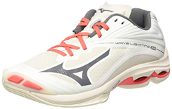 Mizuno Wave Lightning Z6, Zapatillas Mujer, Snow White/Qshade/Coralf, 38.5 EU precio