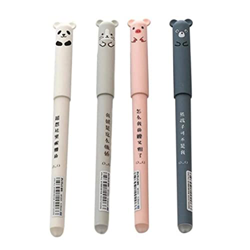 Mirnoadic Pen Fricción Pen Fricción Boliente Gel Ink Blue Rollerball Lindo Suministro de la Escuela de Oficina para el Regalo de Estudiante 4 PCS Sumi en oferta