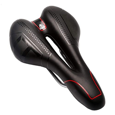 Sillin Bicicleta Montaña,VOTUKU Sillín de Bicicleta Asiento de Bicicleta Ergonómico de Repuesto para Bicicletas demontaña (Negro4)