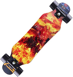 AIVYNA Patinetas, Monkey King, 31 Pulgadas Longboard Deck Complete Cruiser, 7 Layer Maple Skate Board, Kids Skateboard Boys Adult Teens Principiante,  características