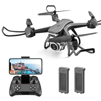 4DRC V14 Drones para Adultos con Cámara 1080P,FPV Live Video,RC Helicóptero Quadcopter para Niños Juguetes, Altitude Hold, Vuelo Trayectoria, Modo sin