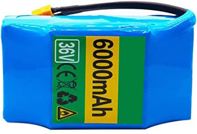 stdpcxz 36V 6Ah Batería De Iones De Litio Recargable De Iones De Litio 10S2P, para Monociclo Eléctrico De Auto Equilibrio Scooter Hoverboard 36V 6Ah,2