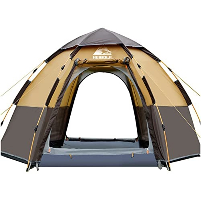 GLWANJG Carpa Totalmente automática, Carpa de Resorte hidráulica portátil Gruesa Resistente a la Intemperie, Adecuada para 2-3 Personas, Equipo de Cam