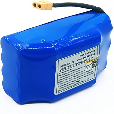 stdpcxz 36V 4.4/5.2Ah Batería De Iones De Litio Recargable De Iones De Litio 10S2P, para Monociclo Eléctrico De Auto Equilibrio Scooter Hoverboard 36V