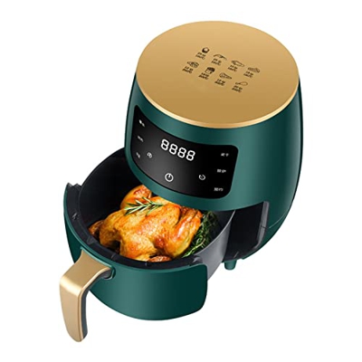 QARNBERG Freidora 4.5L Smart Touch Air Máquina Multifuncional para alitas de Pollo y Papas Fritas sin Aceite L266mmxW310mm