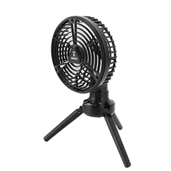 Nimomo Ventilador de trípode Plegable Ventilador de trípode Plegable LED con Linterna LED Carga USB Rotación de 180 Grados Ventiladores de Tienda Pleg en oferta