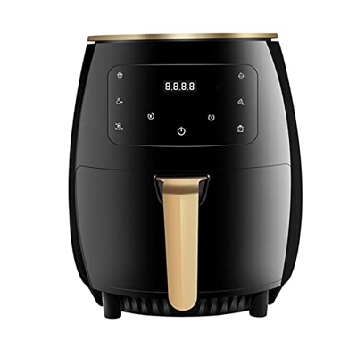 QARNBERG Freidora de Aire de Gran Capacidad con Pantalla táctil sin Humos para el hogar Multifuncional, máquina automática de Papas Fritas, 4.5L (Colo