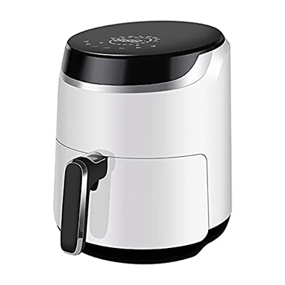 Freidora de aire de 4,2 l, control de tiempo y temperatura, cesta de freír antiadherente de acero inoxidable, cambio gratuito de múltiples modos, la m