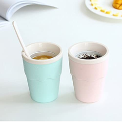 Copa De Batidos Congelados, Rápidos Batido De Leche Casero Fabricante De Helados para La Familia Taza De Enfriamiento De Doble Capa Cup Slushy Maker precio