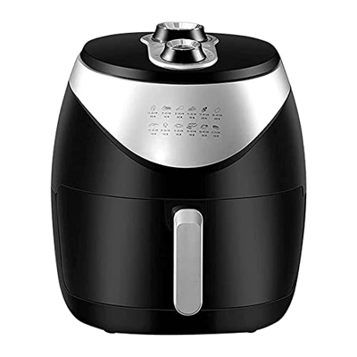 QARNBERG Freidora de Aire Inteligente de 7,5 l, Horno eléctrico, sartén sin Aceite, Temperatura y Tiempo Ajustables, Ciclo de Calentamiento Tridimensi