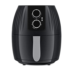 QARNBERG Freidora de Aire de Gran Capacidad, freidora eléctrica Inteligente para el hogar de 5,5 l, Horno pequeño Compacto sin Aceite, Control de Peri características