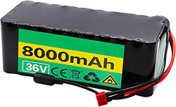 stdpcxz 36V 8Ah Bicicleta Eléctrica De Bicicleta Paquete De Batería De Iones De Litio con Cargador Y BMS 18650 Recargable De Iones De Litio para Monoc características