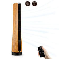 YQZ Ventilador De Torre Silencioso - con Mando - Giratorio Ventilador Sin Aspas - Sueño Ultra-silencioso Tranquilo Y Confortable Ruido: ≤39dB - Ventil precio