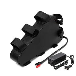 FREEDOH Batería Triangular para Bicicleta Eléctrica De 48V 20Ah Paquete Batería Impermeable Iones Litio con Cargador para Bicicletas Eléctricas De Cal características