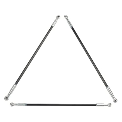 Original Ajuste de Stock para Impresora 3D FLSUN QQ-S Carbono Brazo Paralelo Ligero Ligero ACTUALIZACIÓN DE Alta Precisión 290mm / 11.4in FLSUN QQ-S P