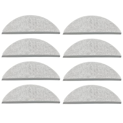 Onnekas Piezas de aspiradora 8pcs Batinete de trapeador Lavable Compatible con Xiaomi Mijia Lydsto R1 Smart Robot Accessorios de máquina de aspiradora precio
