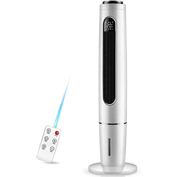 MNSSRN Enfriador de Aire de la Torre Swing con Control Remoto, enfriamiento, exhibición LED Tranquila, Grande, Ventilador Vertical eléctrico sin Canto en oferta