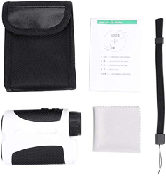 FMOPQ Buscador de Rango de Golf, buscador de Rango de Golf de 400M 6X Alcance de Aumento Compensación de Pendiente Detección de Distancia de escaneo d en oferta