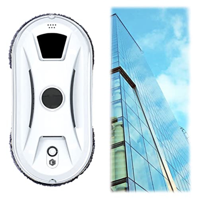 Robot de Limpieza de Ventanas Robot automático de Limpieza de Ventanas con rociador ultrasónico y Control Remoto para techos de Ventanas de Gran Altur