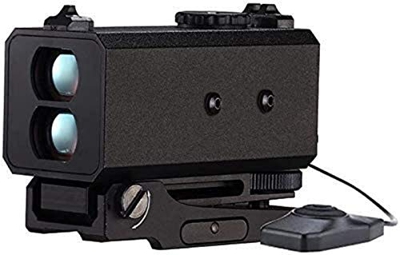 FMOPQ Telémetro de Caza, telémetro de Golf con Pantalla a Color, escaneo de Velocidad de 7-700 M y Medidas Normales Telémetro de Modo de Niebla para d