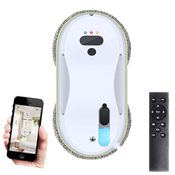 Aspiradora robot de limpieza de ventanas inalámbrica con control remoto Hasta 90 minutos de tiempo de trabajo Herramienta de limpieza de vidrios con p en oferta