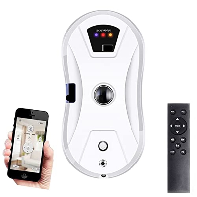 Robot de Limpieza de Ventanas con rociador de Agua automático Robot de Limpieza de Vidrio Inteligente Kit de Limpieza Inteligente de Ventanas de Azule