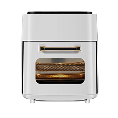 QARNBERG Freidora De Aire, Horno Multifuncional De Gran Capacidad De 15 L para El Hogar/Tienda De Kebab, Horno Eléctrico Totalmente Automático, Sin Ac