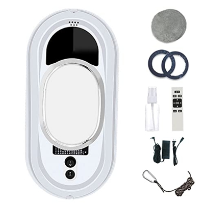 Robot ultrasónico automático de Limpieza de Ventanas con rociador de Agua, máquina de Limpieza de Ventanas con Control Remoto, Robot de Limpieza de Ve