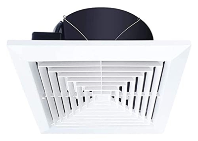 HANDIYA Ventilador de baño Ventilador de Escape de baño de 10 Pulgadas de baño Ventilador de Techo Potente y silencioso