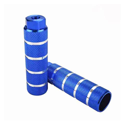 XIWALAI 1 par Anti-Slip MTB Varilla de Pedal de Bicicleta Aleación de Aluminio Pegs Delanteros Bike BMX Cilindros del Eje del Pedal Trasero (Color : B características