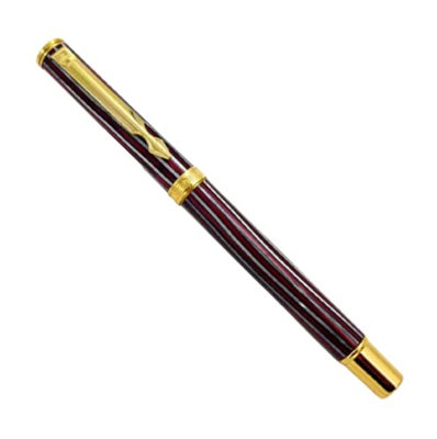 Bolígrafo de tinta de metal retráctil EF/F convertidor de pluma rellenado, papelería de negocios, suministros escolares de oficina duradero Processed