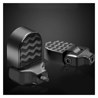 XIWALAI 1 par de Plegables Pedales de Asiento Trasero Duradero y fácil de Usar Pedal DE Aluminum MTB