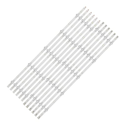 GaYouny 12 PCS LED Tira de retroiluminación for 5 5pus7503 55pus6162 55pus6262 55pus6753 55pus7303 55pus6703 lb55073 v1_02 55pus6412 Beatirce (Size : 
