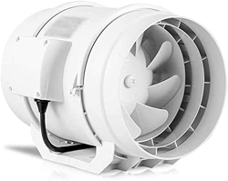 HANDIYA Ventilador de baño Ventilador De Ductos 8 Pulgadas 200 Ventilación Ventilador Cocina Potente Cocina Baño De Baño precio