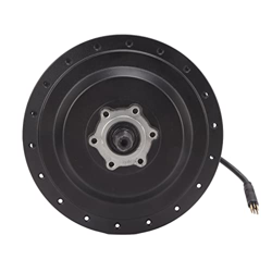 SPYMINNPOO Motor de Rueda Trasera de Bicicleta Eléctrica, Cubo de Rueda Trasera Giratoria de Aleación de Aluminio 48V 500W 20in para Sctooter Eléctric en oferta