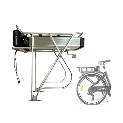 TGHY 36V 10ah 12ah 15ah 18ah E-Bike Batería Bicicleta eléctrica para Rack Trasero e-Bike Batería Li-Ion Batería de Litio con Cargador Batería para Bic