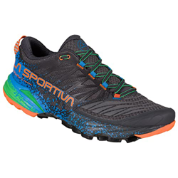 LA SPORTIVA Akasha II, Zapatillas de Mountain Running Hombre, Carbon/Flame, 46 EU precio