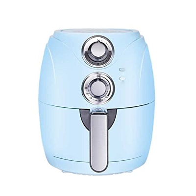 BGPH Freidora de aire, 2. 3QT Máquina de papas fritas multifunción con control de temperatura, olla de horno caliente eléctrica compacta con canasta d