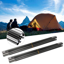 Poste de Soporte para Tienda de Campaña, Poste de Camping Fácil de Instalar de Aluminio de Aviación con 2 Postes de Tienda para Uso en Exteriores precio